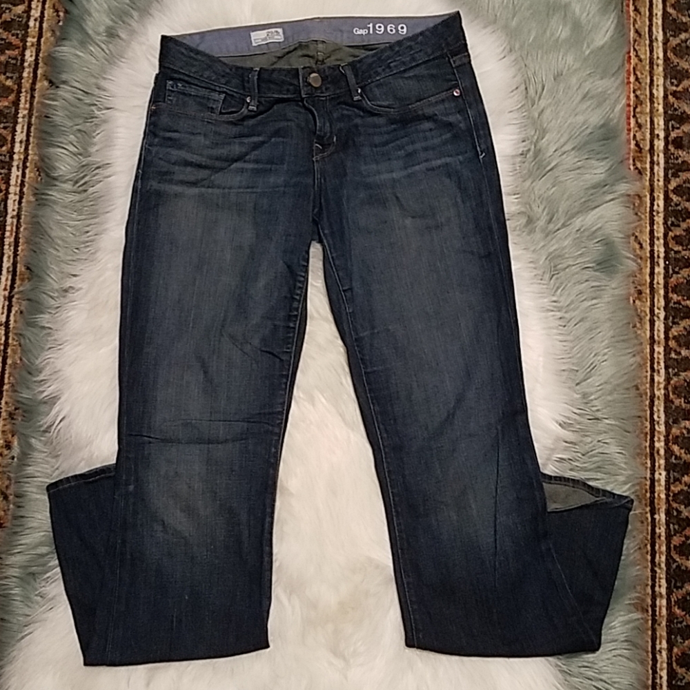 GAP 1969 Sexy Boot Cut Medium Wash Jeans Size 29